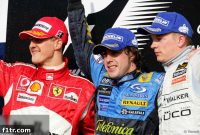 Alonso Nips Schumacher to Open Title Defense in Style