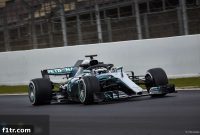 Bottas Embraces Barcelona’s New Asphalt, Hamilton Less Impressed