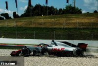 Grosjean baffled by practice spin