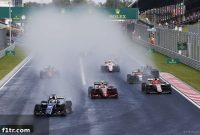 De Vries Dares, Dominates Drying Track to Deny Norris