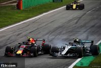 Two penalty points for Verstappen after Bottas clash