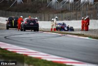 Tost absolves Albon of blame for opening lap spin