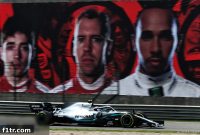 Bottas leads as Albon crash halts session