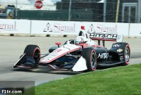 Newgarden Masters Mayhem in Detroit Downpour