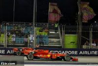 Leclerc in the dark as Ferrari pits Vettel