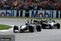 Coulthard Rains on Schumacher’s Parade at Silverstone