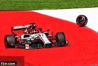 Loose Wheel Lands Alfa Romeo a Fine After Raikkonen Race Incident