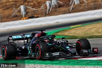 Mercedes Locks Out Top Two for Hamilton; A Six-Car Mix Follows