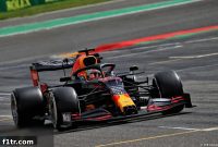 Verstappen narrowly avoided late race puncture