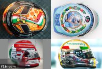 Lid Lineup: Norris’s Lion Unleashed, Vettel Goes Chrome, Italy’s Tribute by Giovinazzi & Russell
