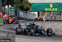 Hamilton Takes The Fall For Pit Lane Penalty