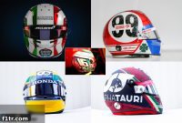 Emilia-Romagna GP Helmets: Gasly’s Senna Homage and Italian Pride