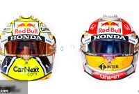 Red Bull Drivers Unveil Custom Helmets for Home Grand Prix