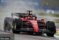 Ferrari Takes Charge in Wet Imola Practice Leclerc Leads 1-2