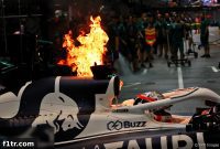 Gasly Unfazed by AlphaTauri Pit Fire, Describes Barbecue Atmosphere