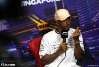 Hamilton Insists Nose Stud Is Not a Protest