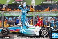 Newgarden Triumphs Over O’Ward as Grosjean’s Crash Concludes Texas 375