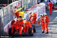 Verstappen sets Friday pace, Sainz hits the wall