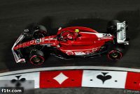 Flying Ferrari Plagued by Early Misfortune in Red Bull Fight