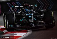 Russell Quickest as Albon Wall-Tap Halts Final Vegas Session