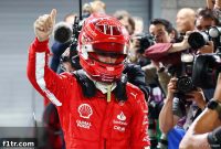 Leclerc On Vegas Pole, Sainz Penalty Denies Ferrari Front Row Sweep