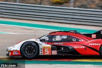 Sebastian Vettel Pilots Porsche Hypercar at Aragon