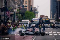 Hamilton and Mercedes Unleash F1 on New Yorks Fifth Avenue