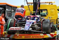 Tsunoda Worried for Car Following Heavy Q3 Crash