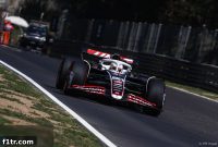 Magnussen Destroys Updated Front Wing in Practice Crash