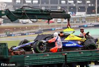 Williams’ Dismal Day Compounded by Colapinto’s Double Crash Heartbreak