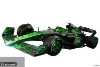 Sauber Ignites Vegas with Fiery New Livery