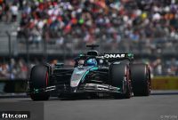 Russell Stuns Norris, Tops Practice on Harder Tyres