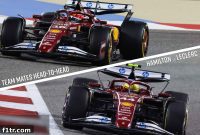 Hamilton’s Charge Challenges Leclerc’s Ferrari Standard