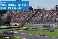 Hamilton Hounded Ferrari for Turn One Penalties